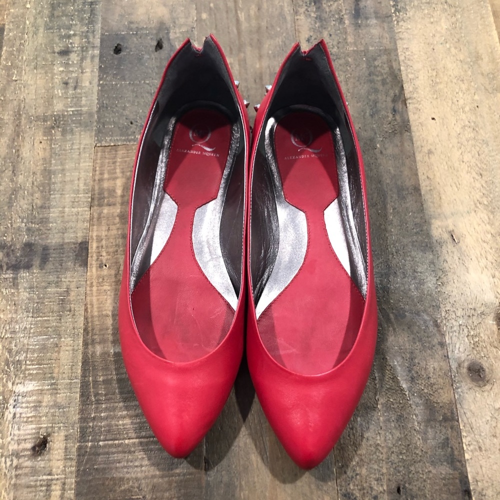 Alexander McQueen Studded ballet flats